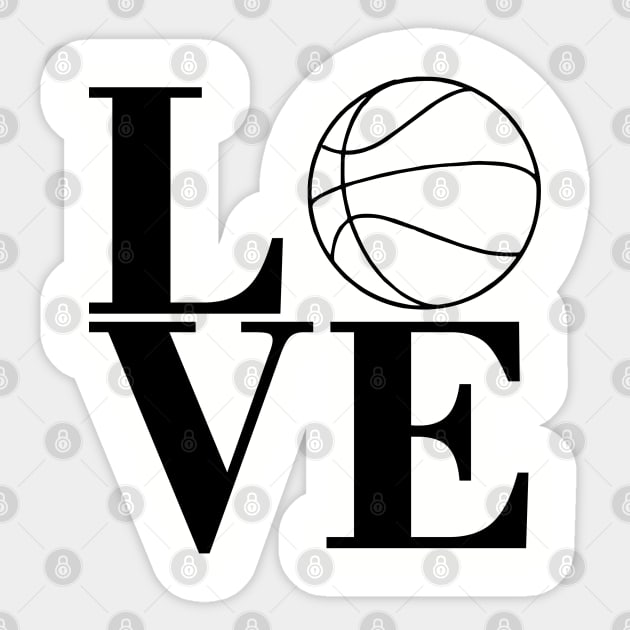 Love Basketball? Sticker by PeppermintClover